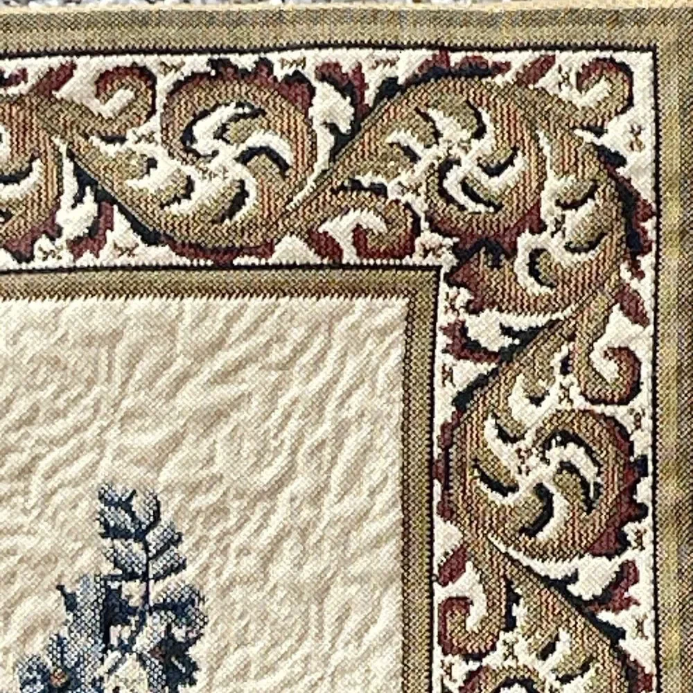 Corona Decor Co. 31”x26.5” Rug Woven Wall Hanging Tapestry #2724 Made in USA